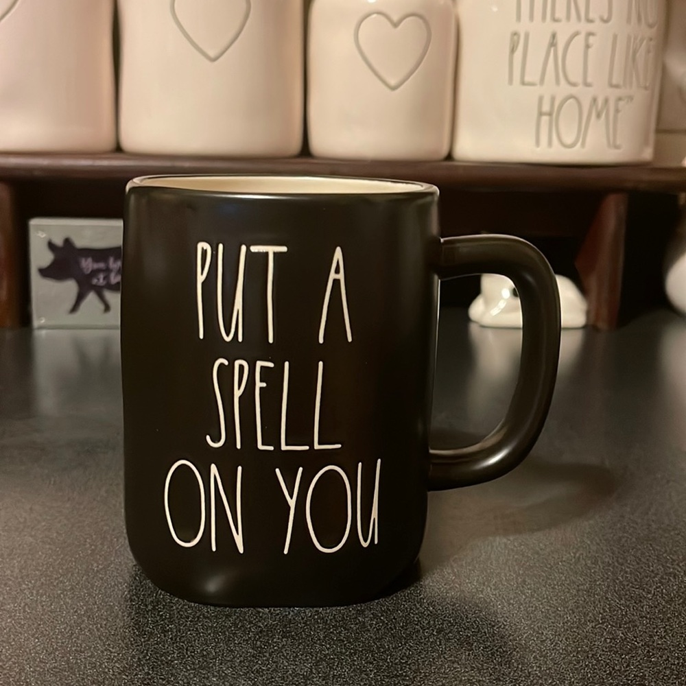 Rae Dunn Halloween Put a spell on you mug